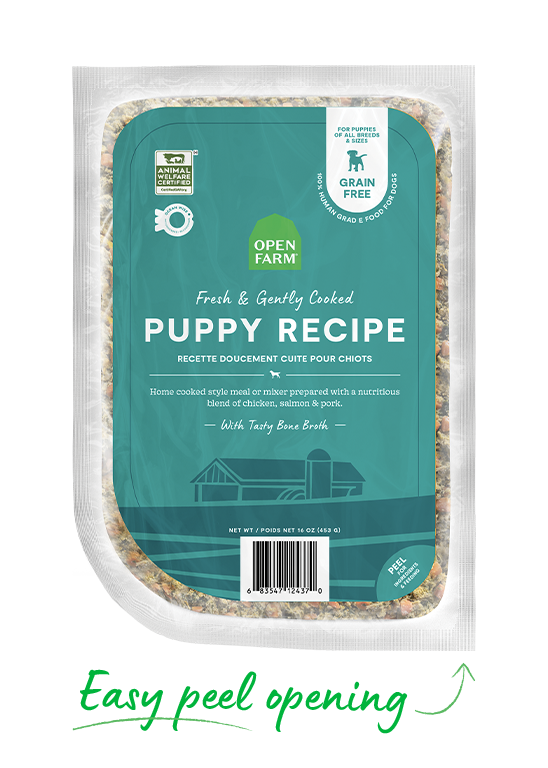 Frozen Gently Cooked Dog Food - Puppy Recipe