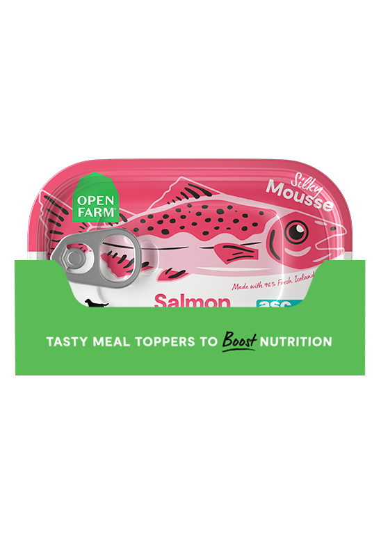 Salmon Silky Mousse Topper for Dogs