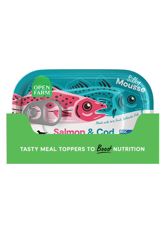 Salmon & Cod Silky Mousse Topper for Dogs