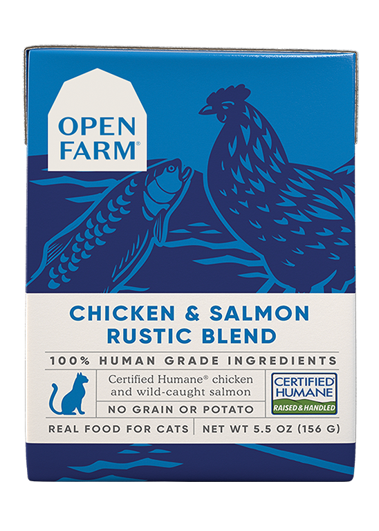 Chicken & Salmon Rustic Stew Wet Cat Food (5.5 oz)