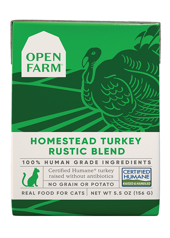 Homestead Turkey Rustic Blend Wet Cat Food (5.5 oz)