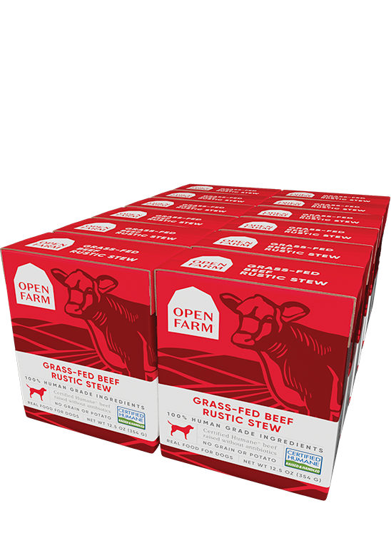 Grass-Fed Beef Rustic Stew Wet Dog Food (12.5 oz)