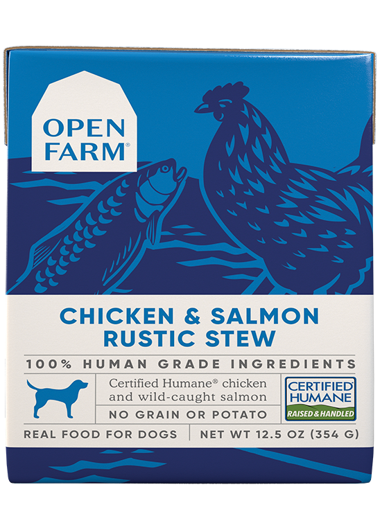 Chicken & Salmon Rustic Stew Wet Dog Food (12.5 oz)