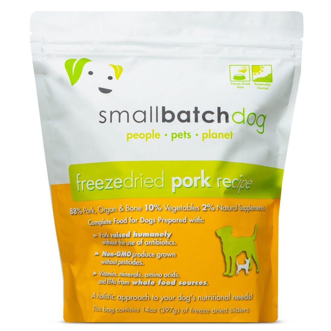 PorkBatch Freeze-Dried Raw Patties for Dogs