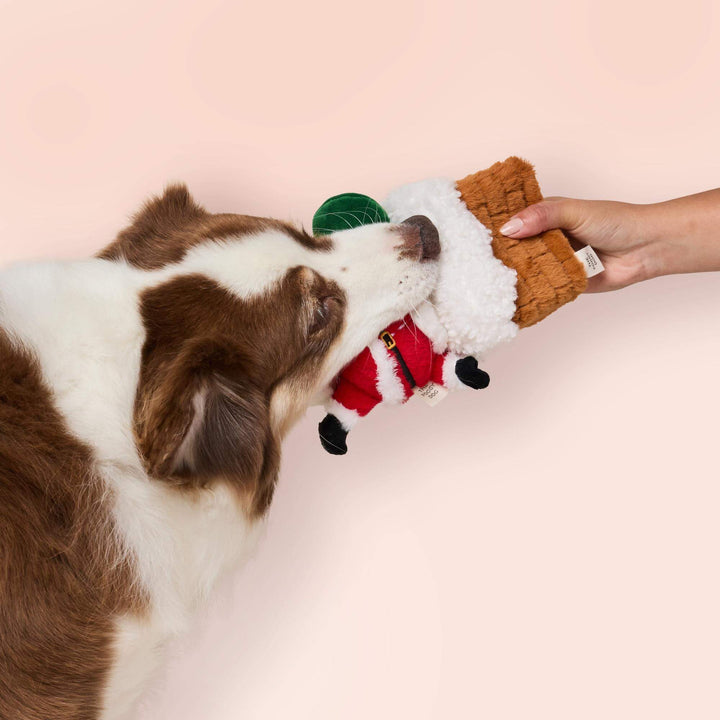 Here Comes Santa Interactive Snuffle Dog Toy