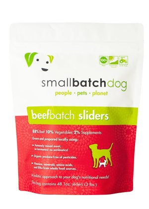 BeefBatch Frozen Raw Patties for Dogs