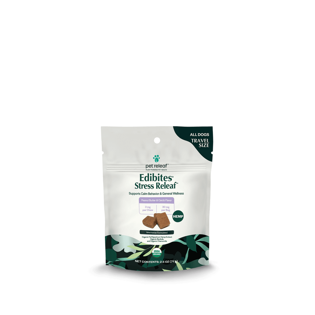 Stress Releaf CBD Edibites - Peanut Butter & Carob Flavor