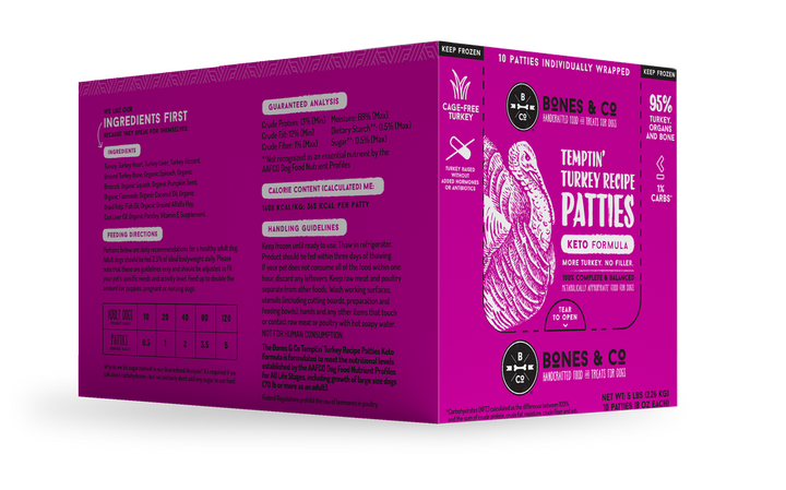 Bones & Co Frozen Raw Food for Dogs