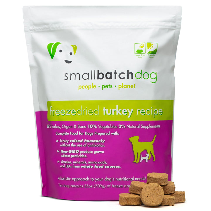 TurkeyBatch Freeze-Dried Raw Patties for Dogs