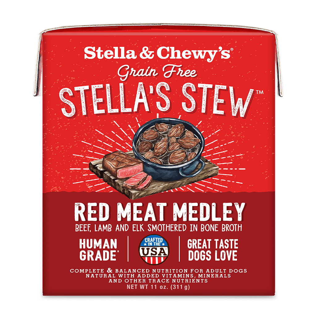 Grain-Free Stella's Stew - Red Meat Medley - Wet Food for Dogs (11 oz)