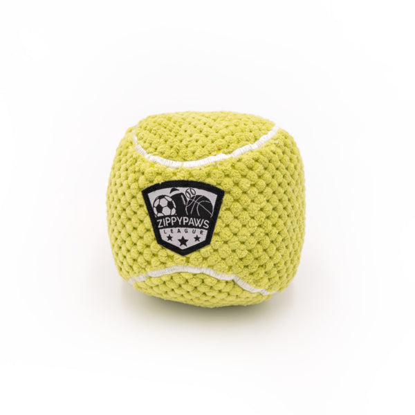 SportsBallz - Tennis - Plush Dog Toy