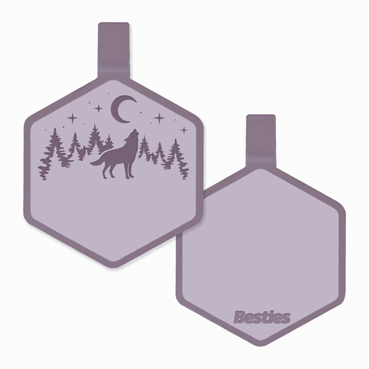Stay Wild Silicone ID Tag