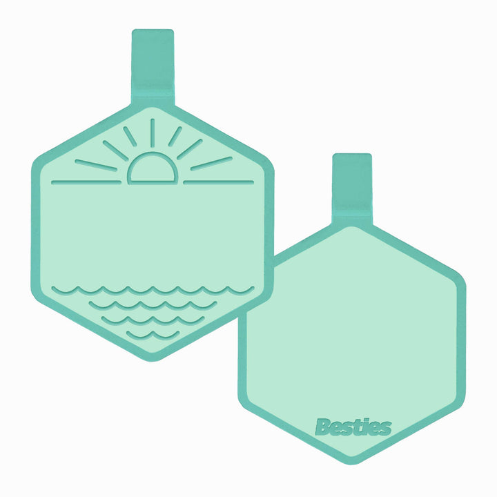 Salt and Sun Silicone Dog ID Tag