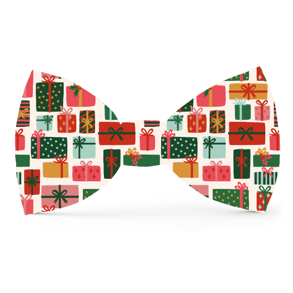 Rifle Paper Co. x TFD Holiday Gifts Dog Bow Tie
