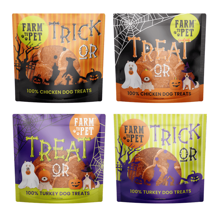 Halloween Chicken & Turkey Treats for Dogs & Cats