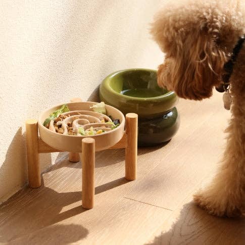 Wave Slow Feeder Dog Bowl