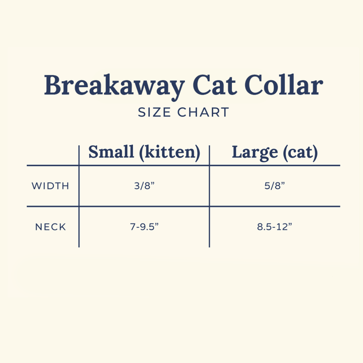 Ever So Sweet Breakaway Cat Collar