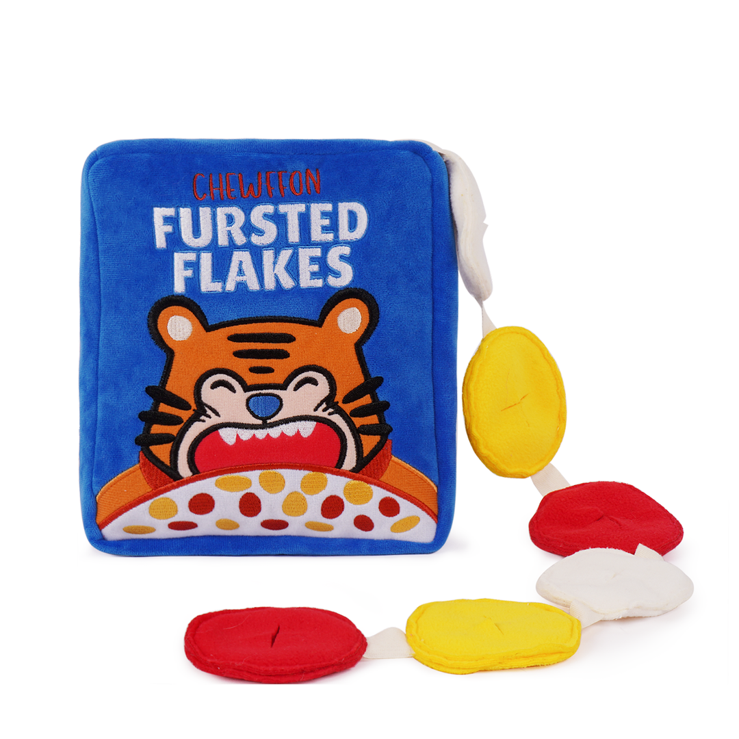CHEWFFON Frosted Flakes Interactive Cereal Dog Puzzle Toy