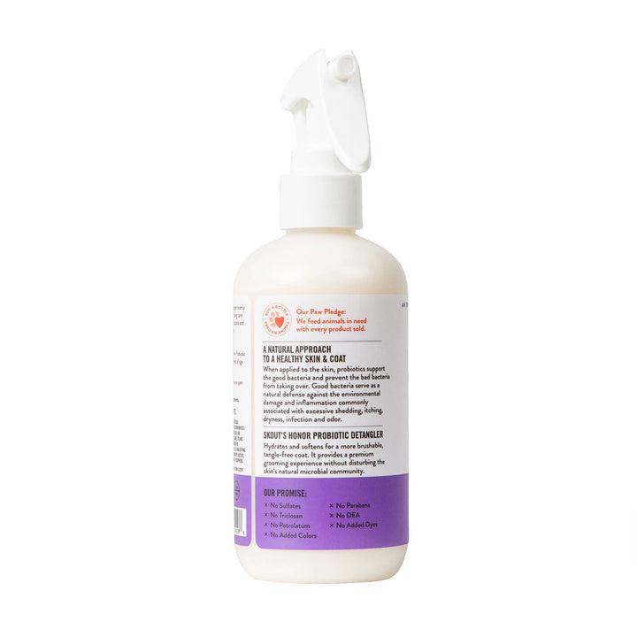 Skout's Honor Probiotic Daily Use Detangler Lavender 8 oz
