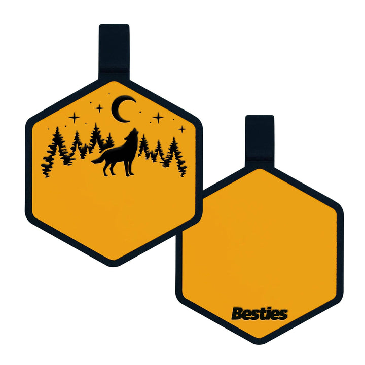 Stay Wild Silicone ID Tag