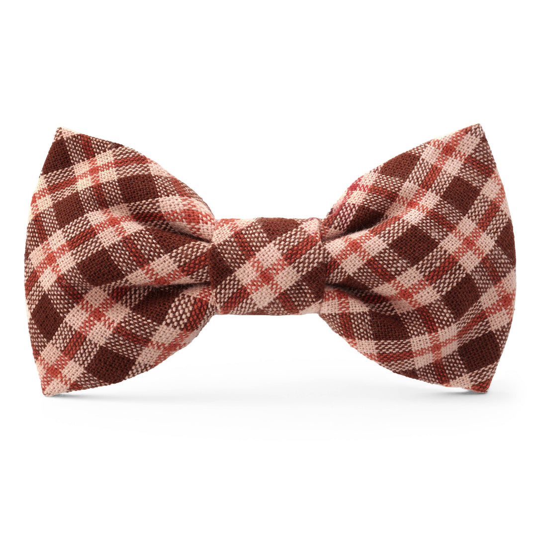 Heather Taylor Home x TFD Hudson Plaid Dog Bow Tie