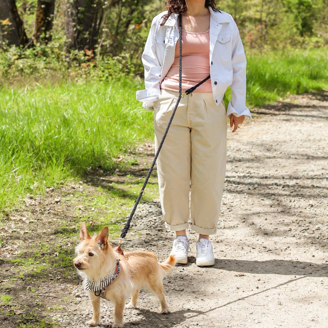 Onyx Hands-Free Rope Leash