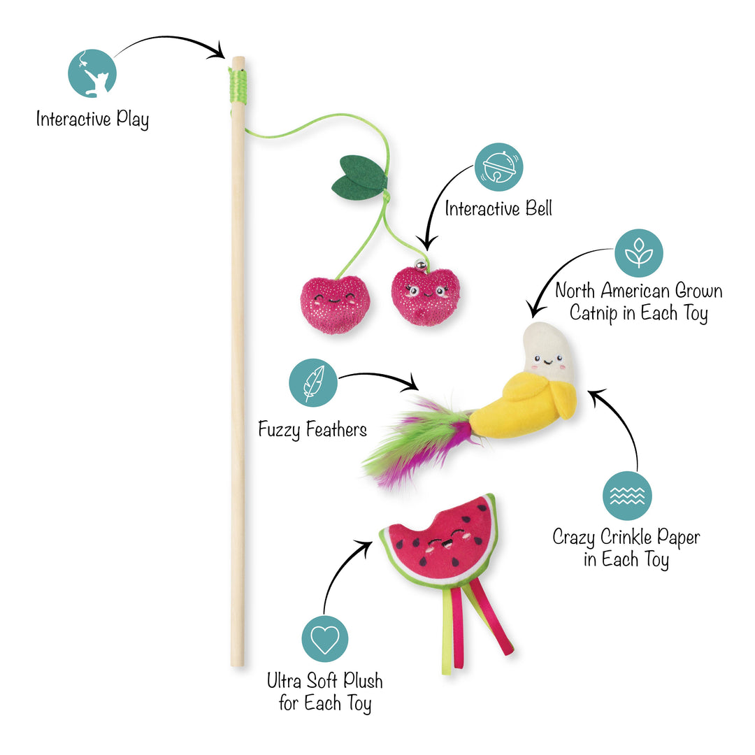 The Sweetest Bunch - 3 Piece Cat Toy Set