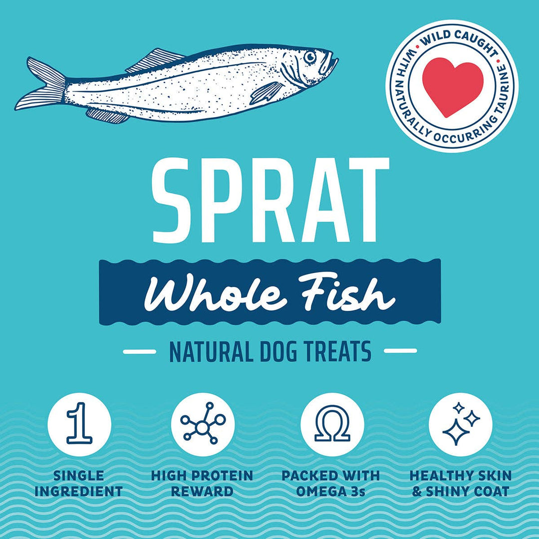 Sprat Whole Fish Treats