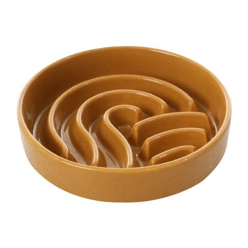 Wave Slow Feeder Dog Bowl