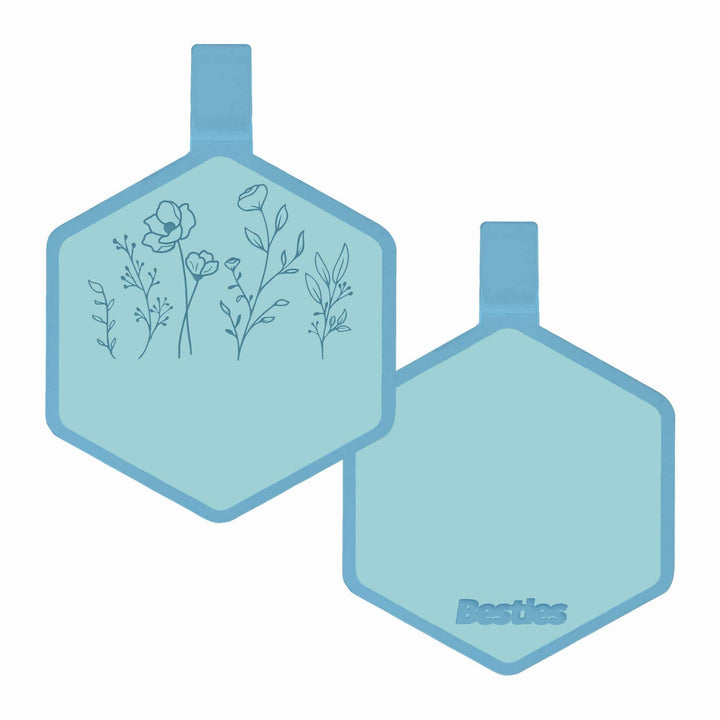 Wildflowers Silicone ID Tag