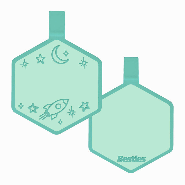 Space Cadet Silicone Dog ID Tag