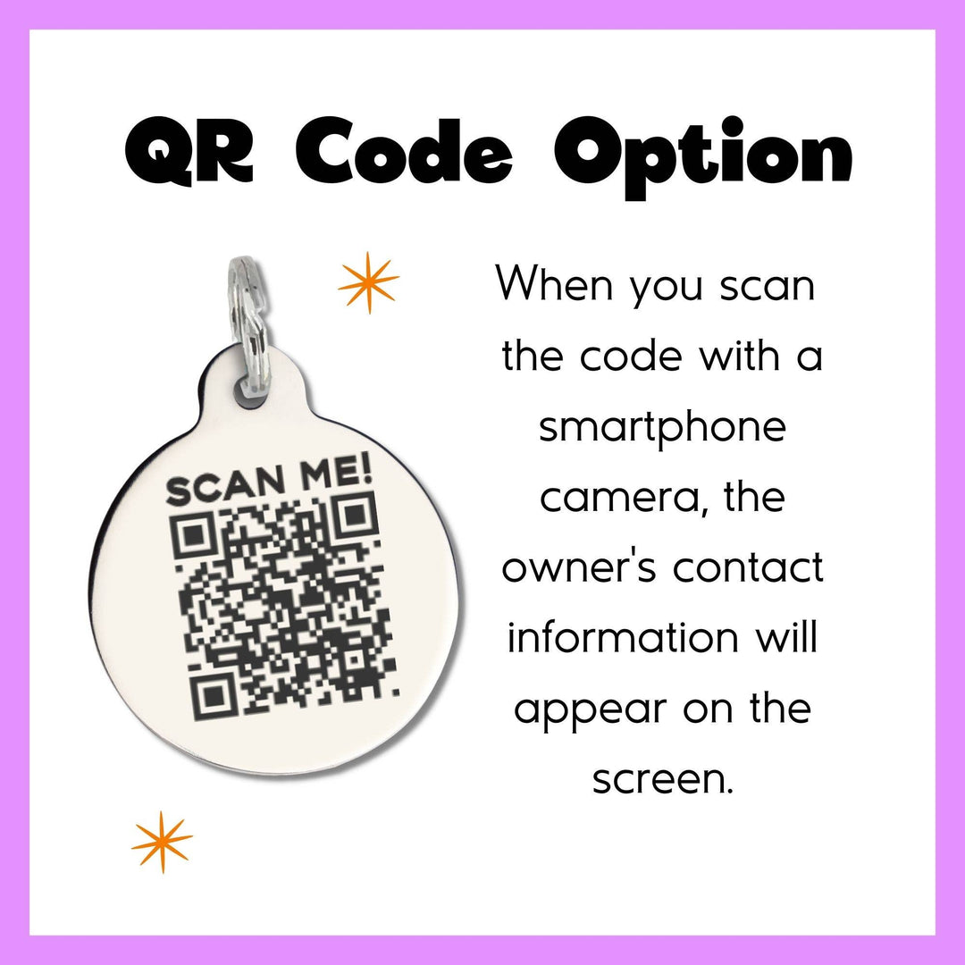 Bad Bitch Vibes - QR Code ID Tag