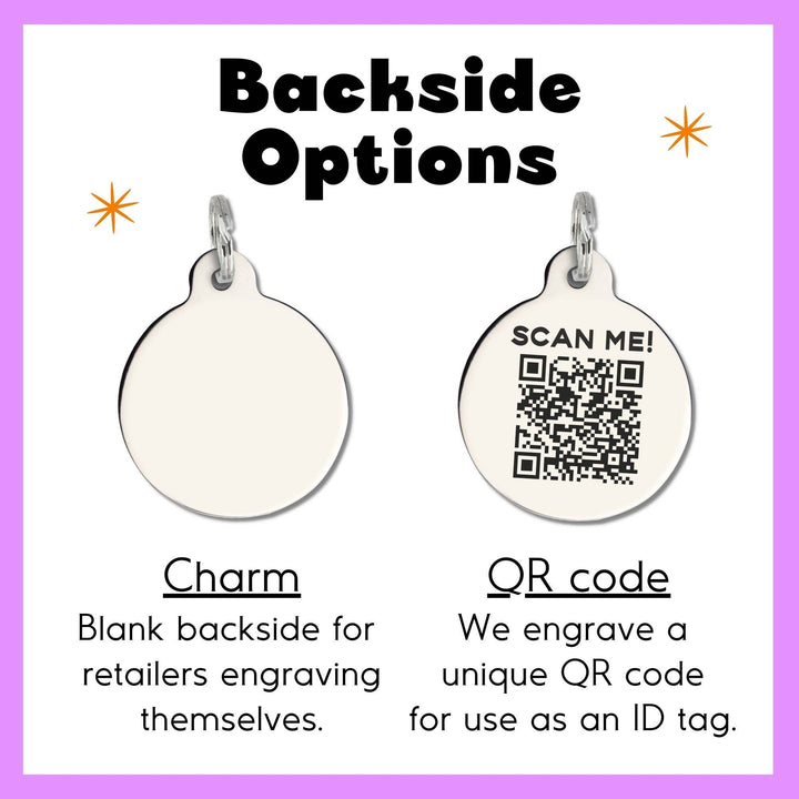 Bad Bitch Vibes - QR Code ID Tag