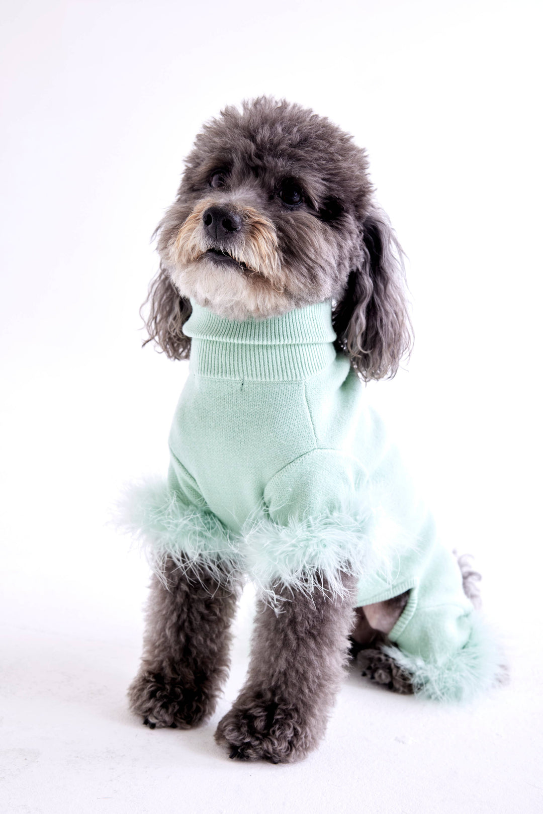 Feather Knit Onesie for Dogs