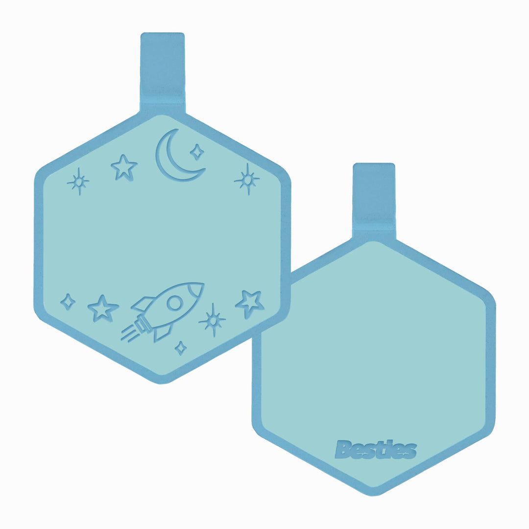 Space Cadet Silicone Dog ID Tag