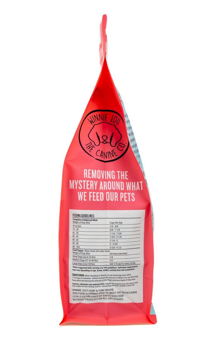 Gently Air-Dried Dog Food -Surf + Turf