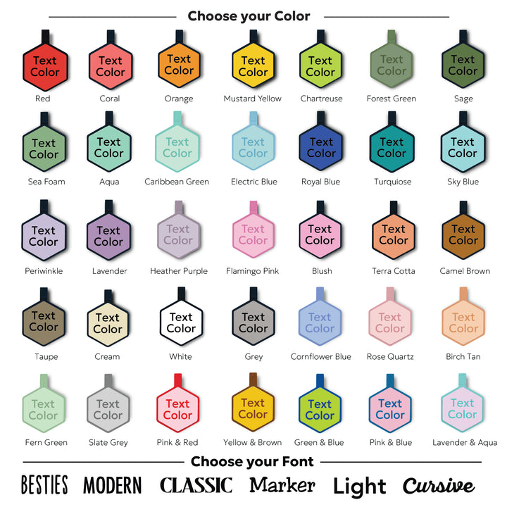 Moonstruck Silicone Dog ID Tag