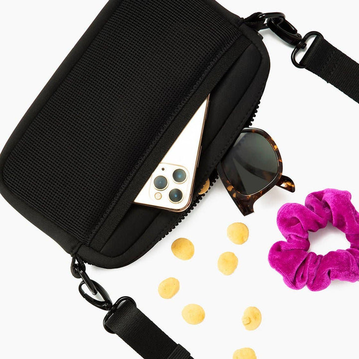 Black Crossbody Treat Bag