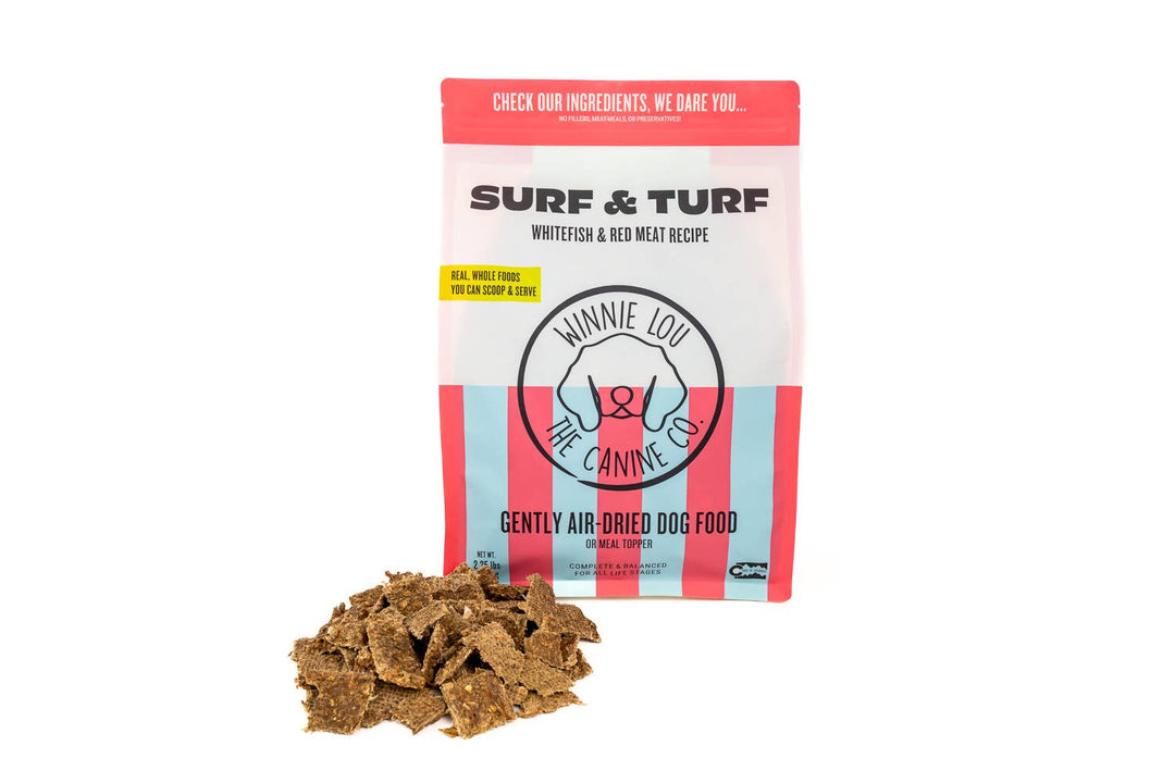 Gently Air-Dried Dog Food -Surf + Turf