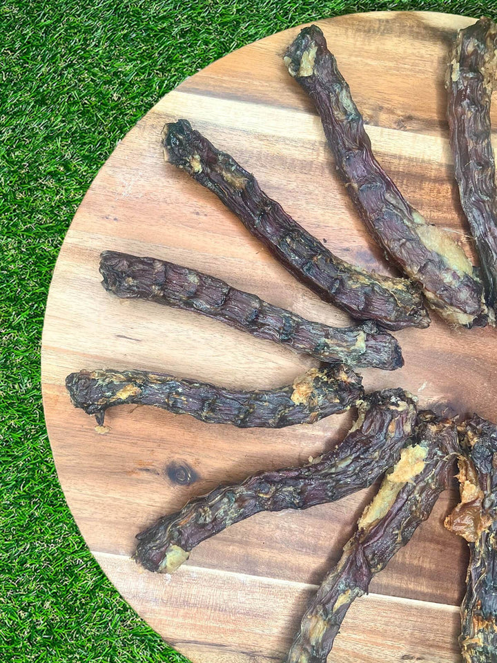 Duck Neck 50pc Bulk Dog Chew Natural Single Ingredient