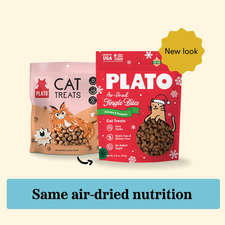 Jingle Bites Chicken and Pumpkin Cat Treats