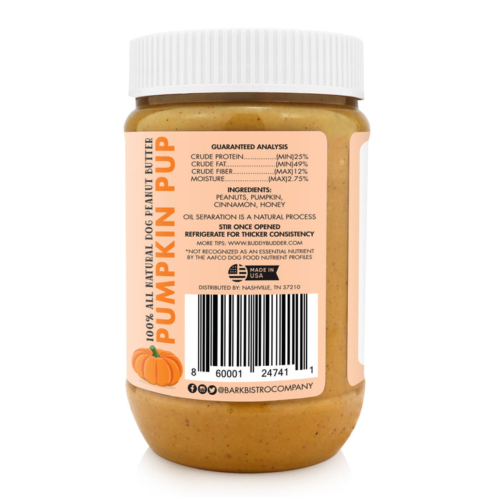 Dog Peanut Butter - Buddy Budder (17 oz Jar)