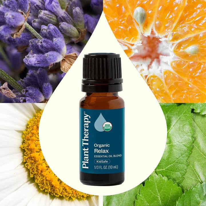 Organic Relax Essential Oil Blend 10 mL