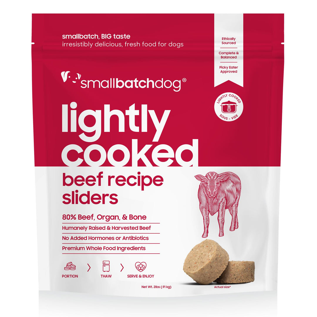 SmallBatch Frozen Lightly Cooked Food for Dogs