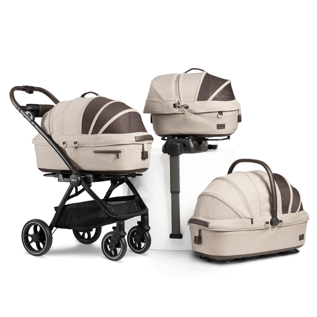 Maeve™ + Roscoe™ - Impact-Tested Car Seat, Carrier Bed & Stroller