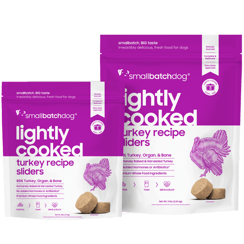 SmallBatch Frozen Lightly Cooked Food for Dogs