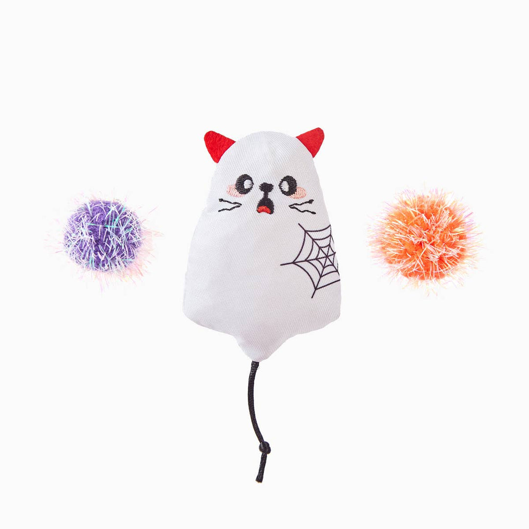 Spooky Cats Ghost Kitty - Cat Toy Set