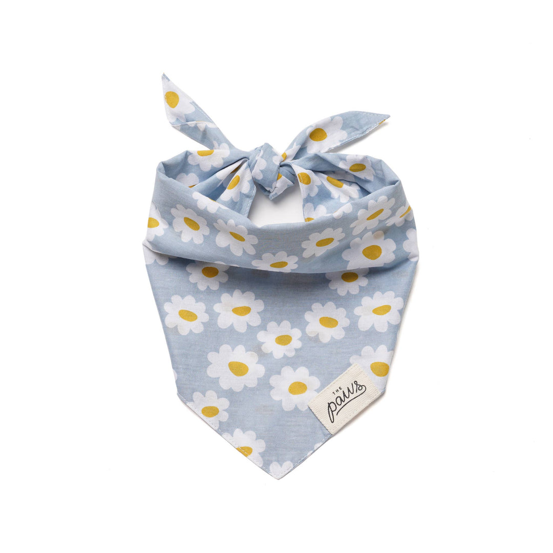 Blue Daisy Chains Bandana