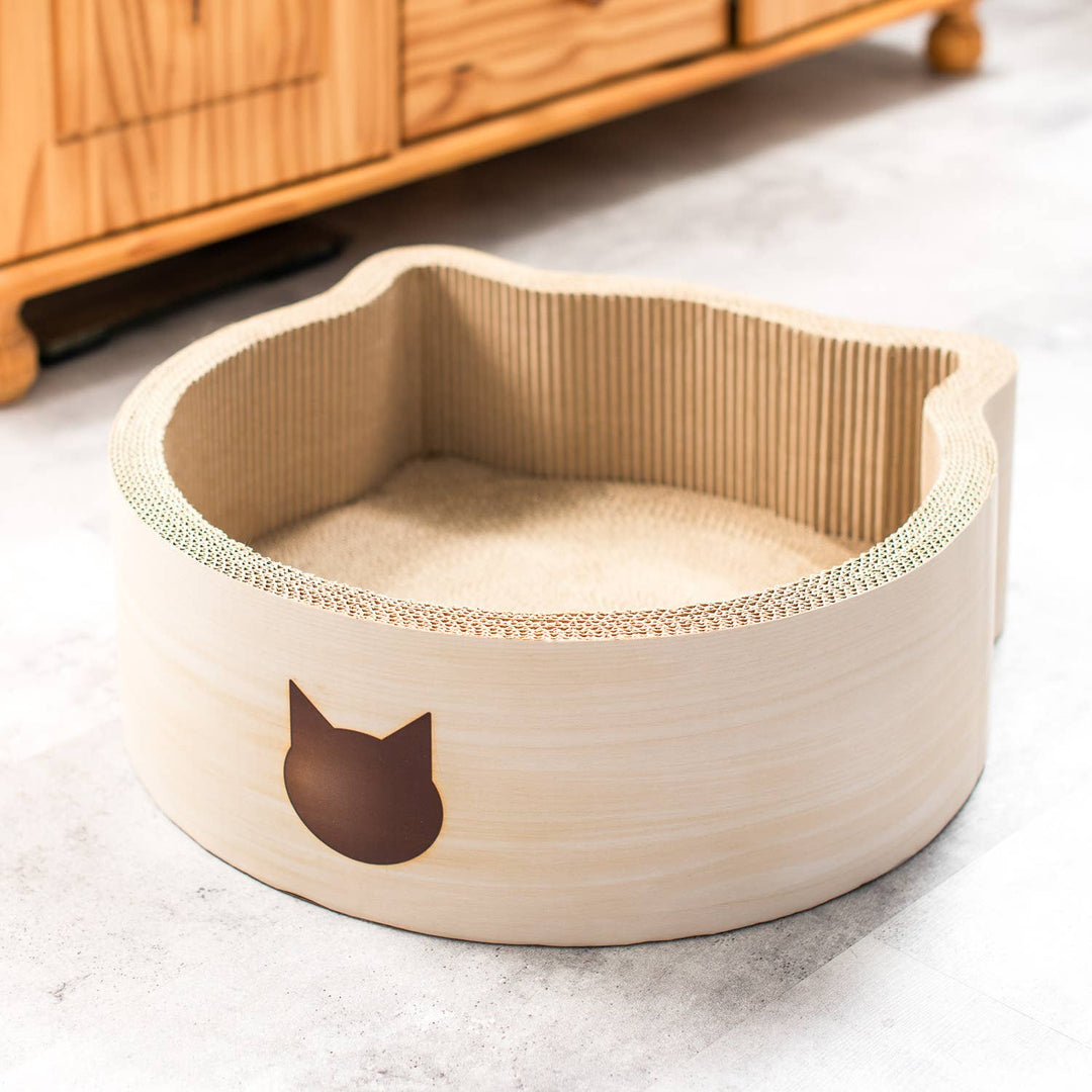 Cat Scratcher Bed (Birch)