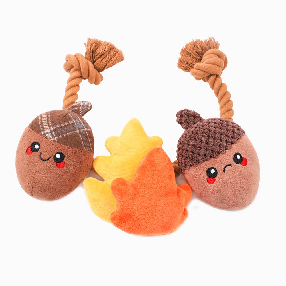 Autumn Acorn - Rope Toy